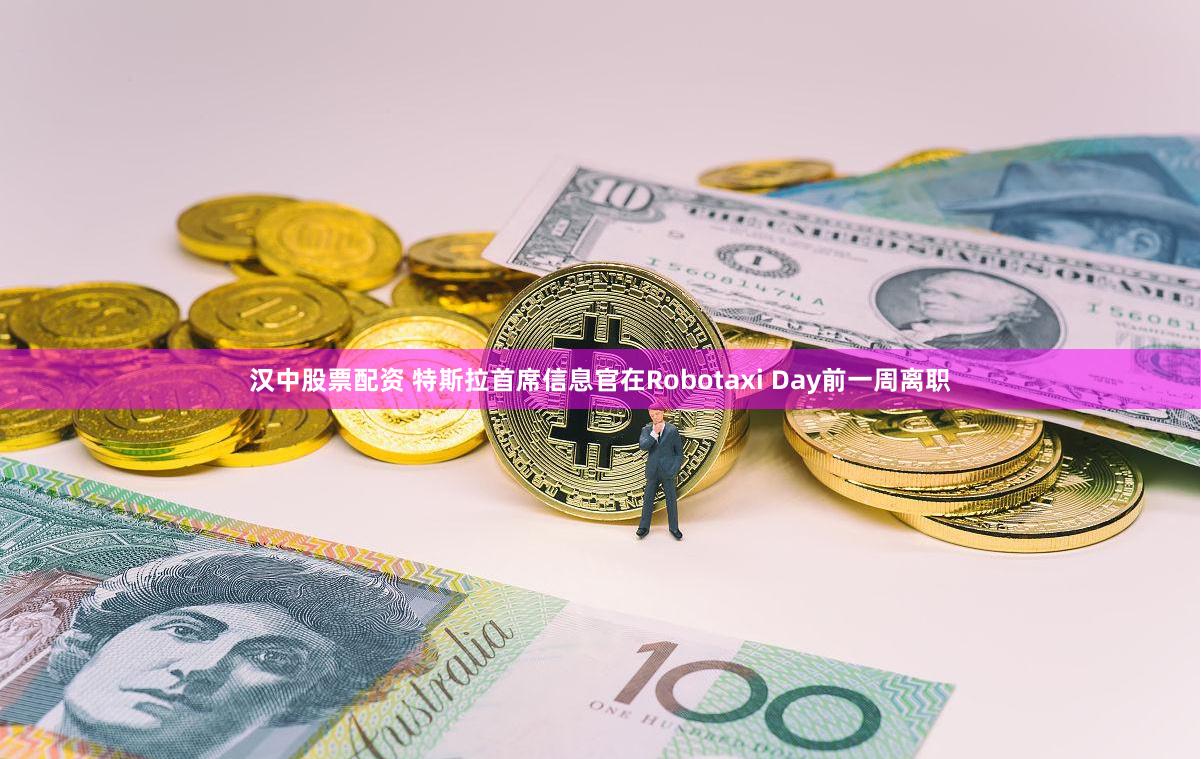 汉中股票配资 特斯拉首席信息官在Robotaxi Day前一周离职