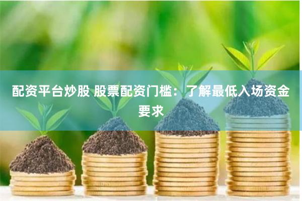配资平台炒股 股票配资门槛：了解最低入场资金要求